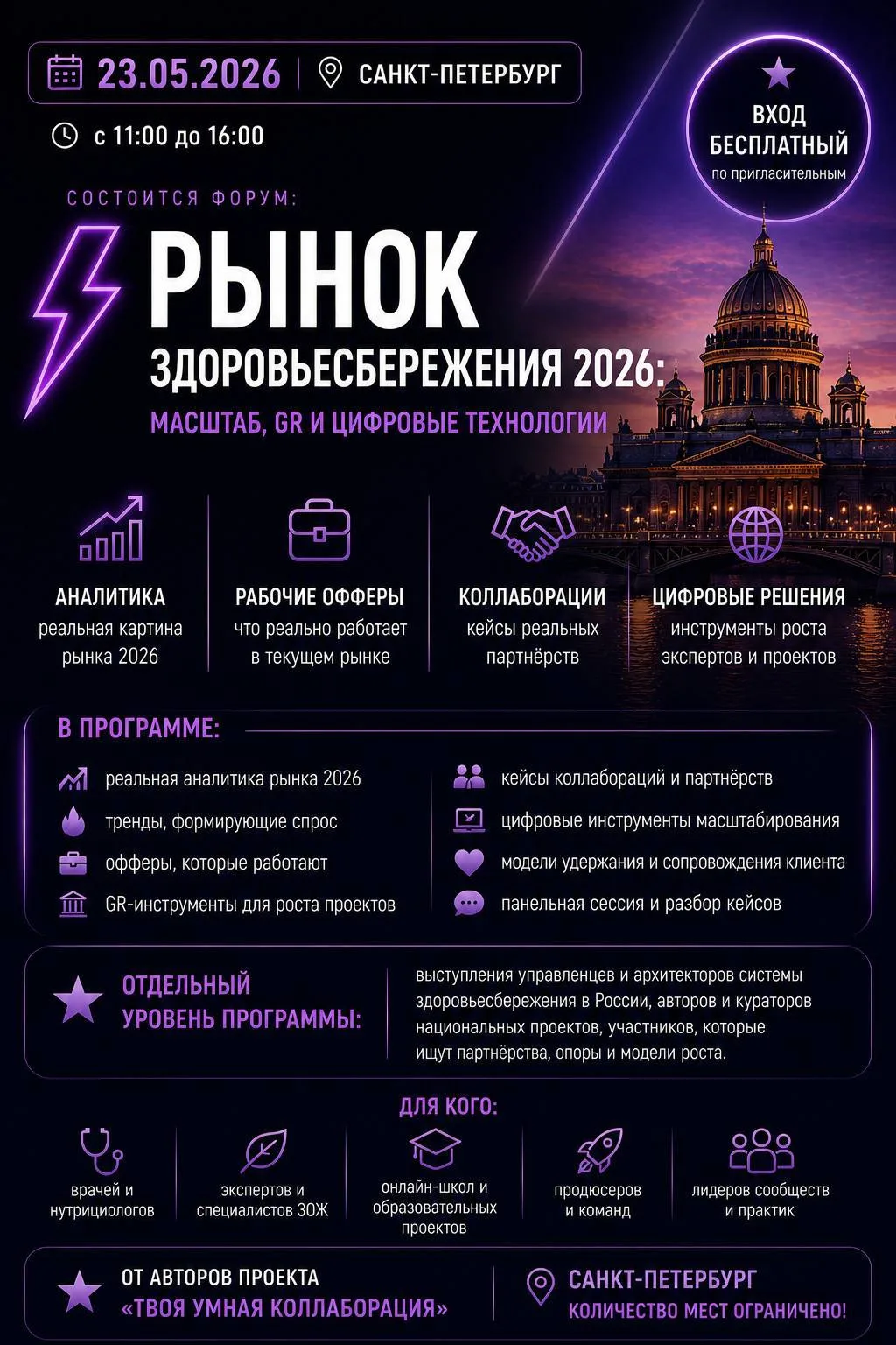 🔥 23.05.2026 | Санкт-Петербург