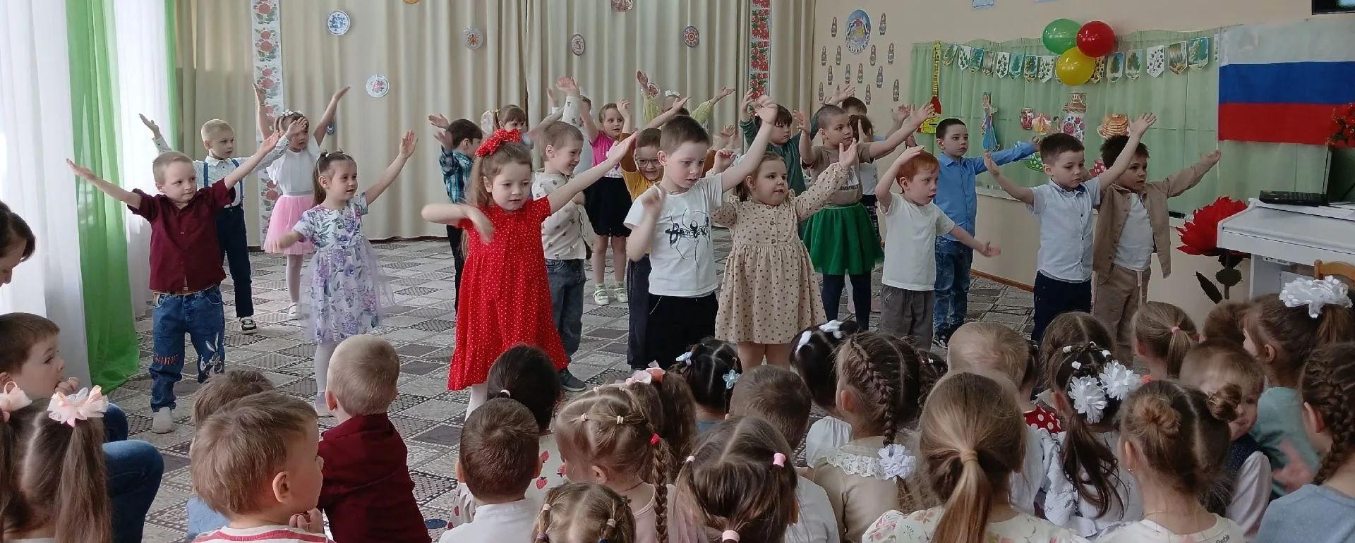 Праздник Весны и Труда в нашем детском саду!