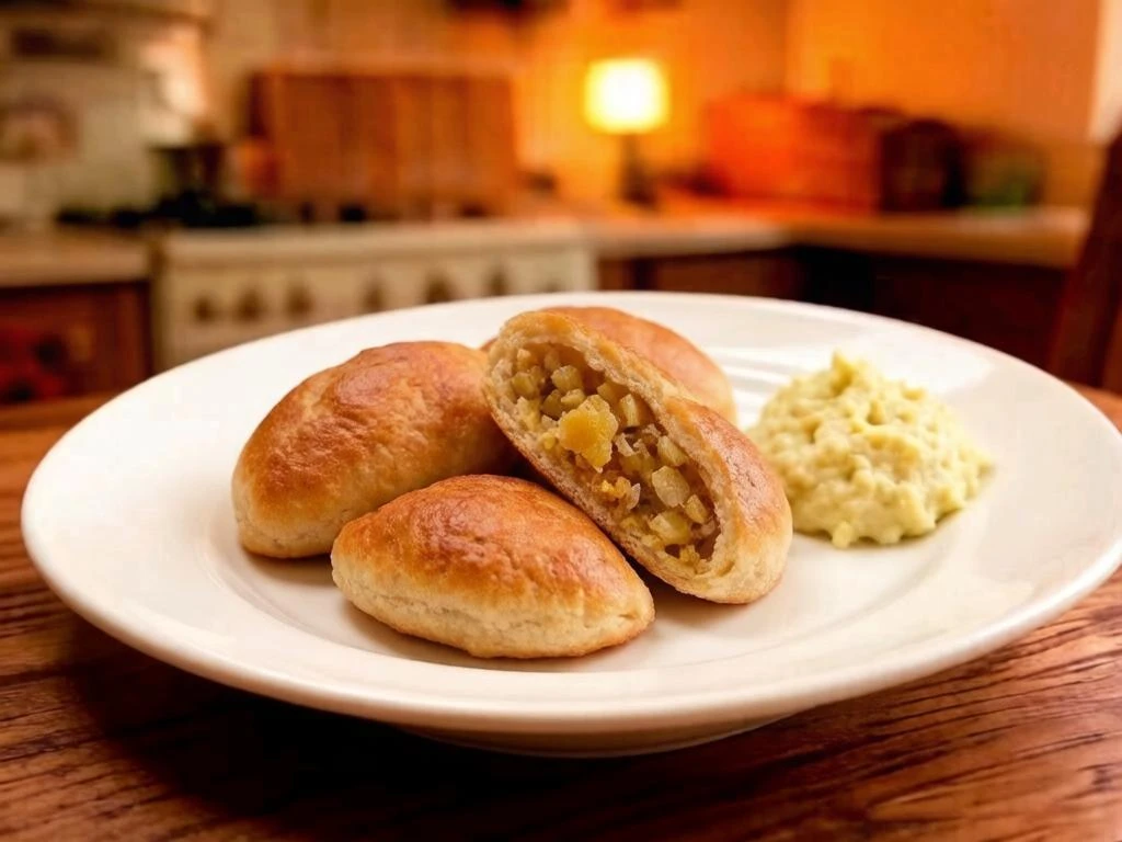 Пирожки с картошкой и луком
