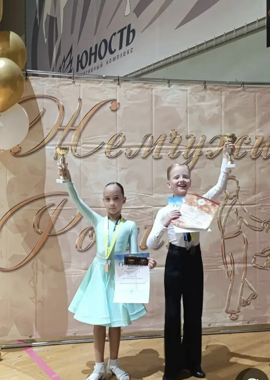 🏆 Наши юные звезды бального паркета!