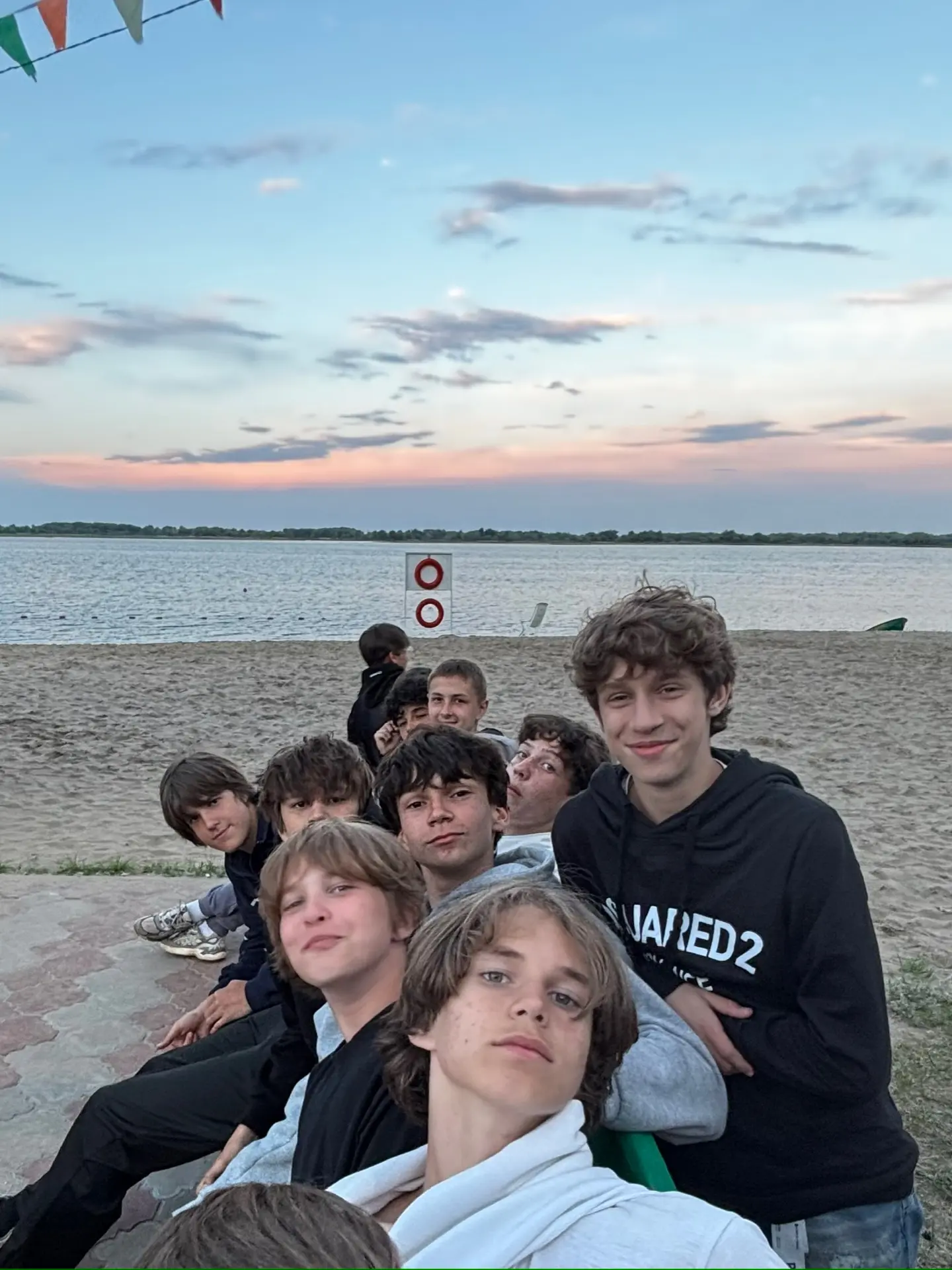 7 отряд на закате💕