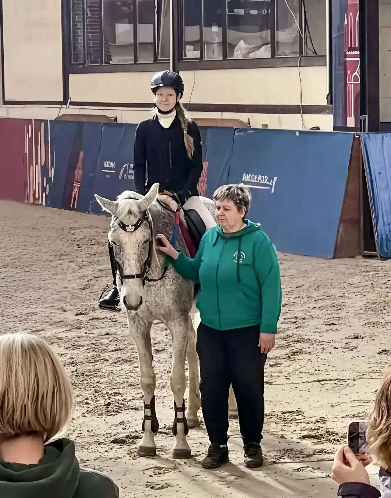 Конный спорт 🐎   🤩 Наша Милана, ученица 5 класса «В», заняла 4 призовое место на финальном этапе Куб