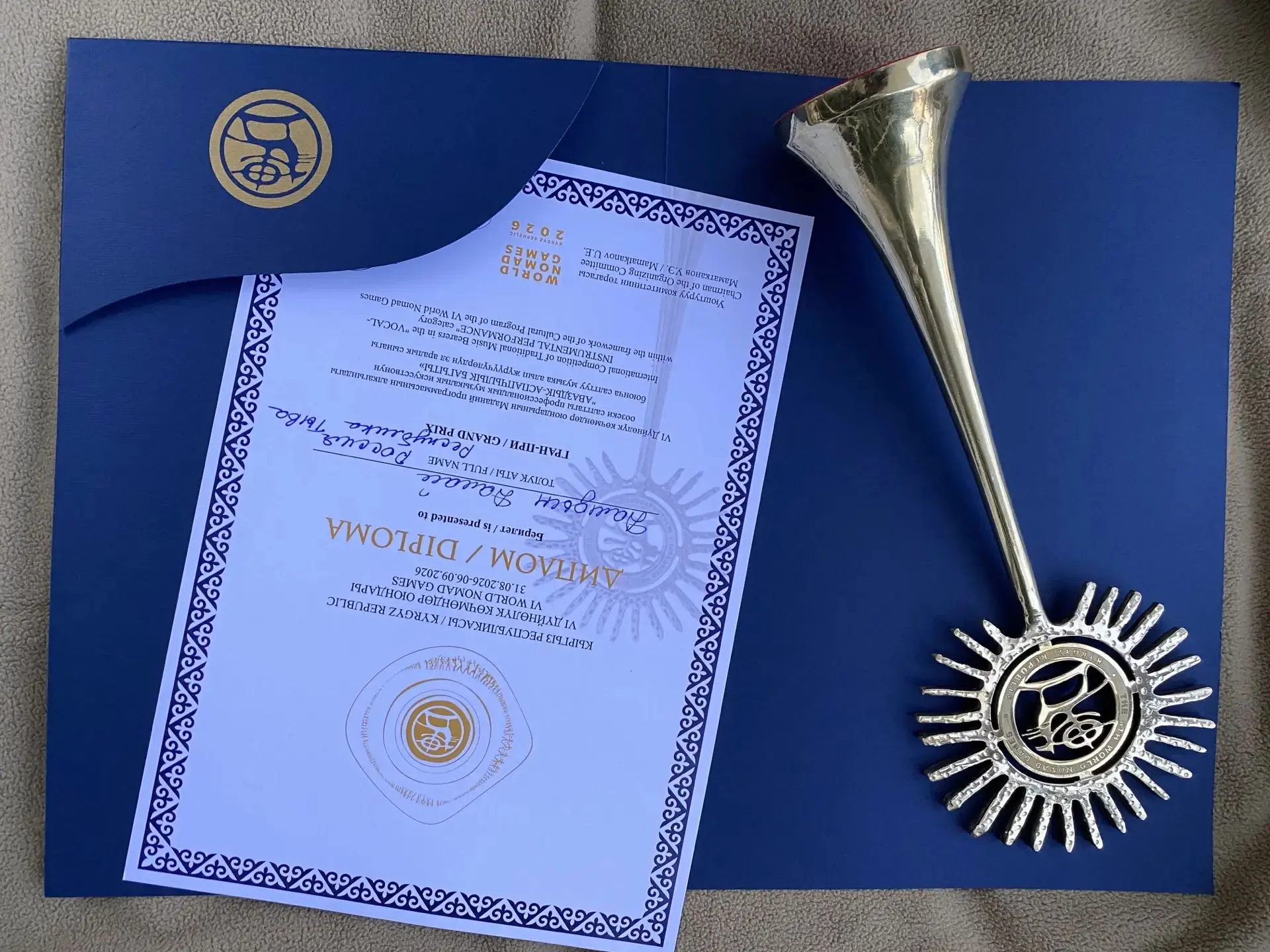 🏆 ГРАН-ПРИ В Кыргызстане! Тува триумфально выступила на VI Всемирных играх кочевников
