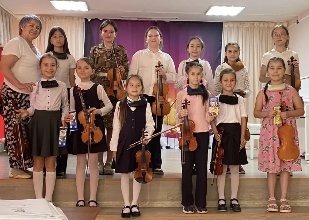 🎻 25 мая в Детской музыкальной школе № 15 состоялся отчетный концерт класса скрипки преподавателя Ш