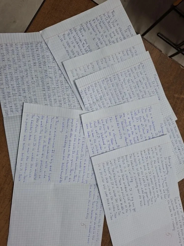В нашей школе состоялось яркое образовательное событие — конкурс каллиграфии «Красота английского пи