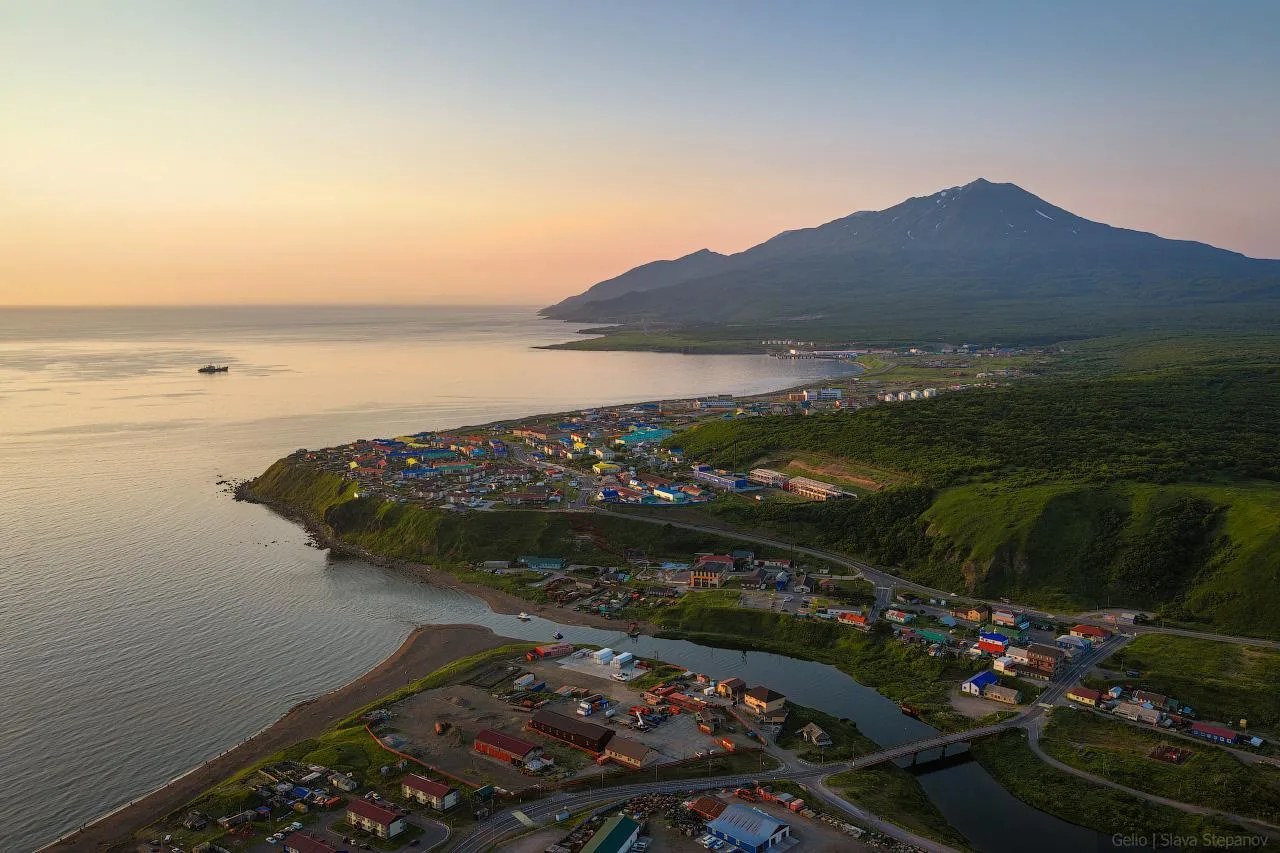 🏞Курильск — город на острове Итуруп