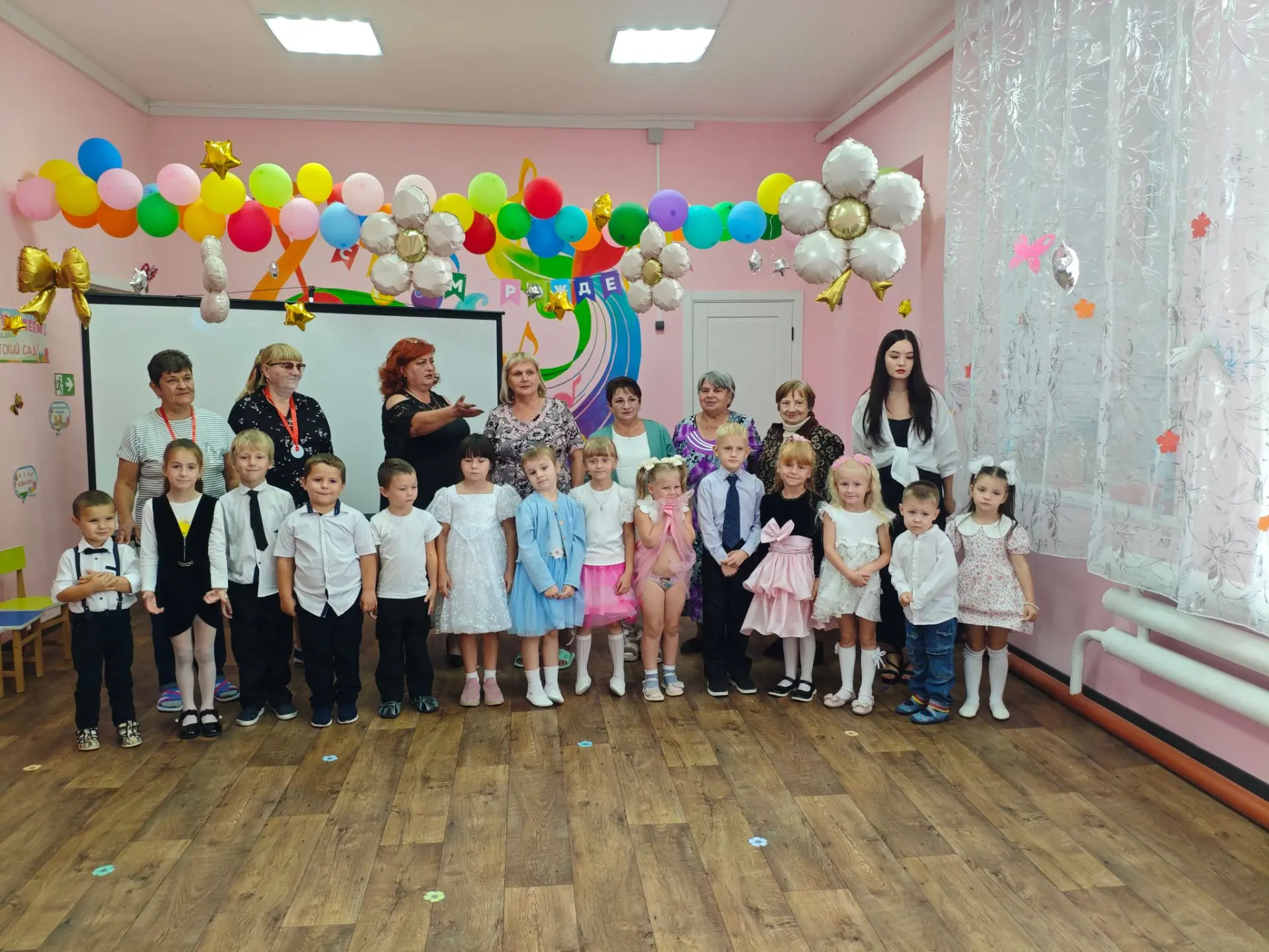 🎈 Наш детский сад празднует день рождения! 🎈