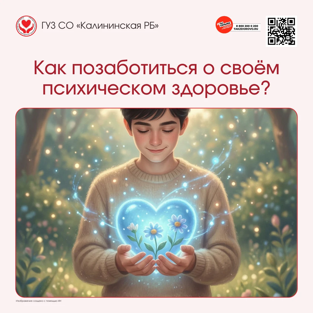 Как позаботиться о своём психическом здоровье?