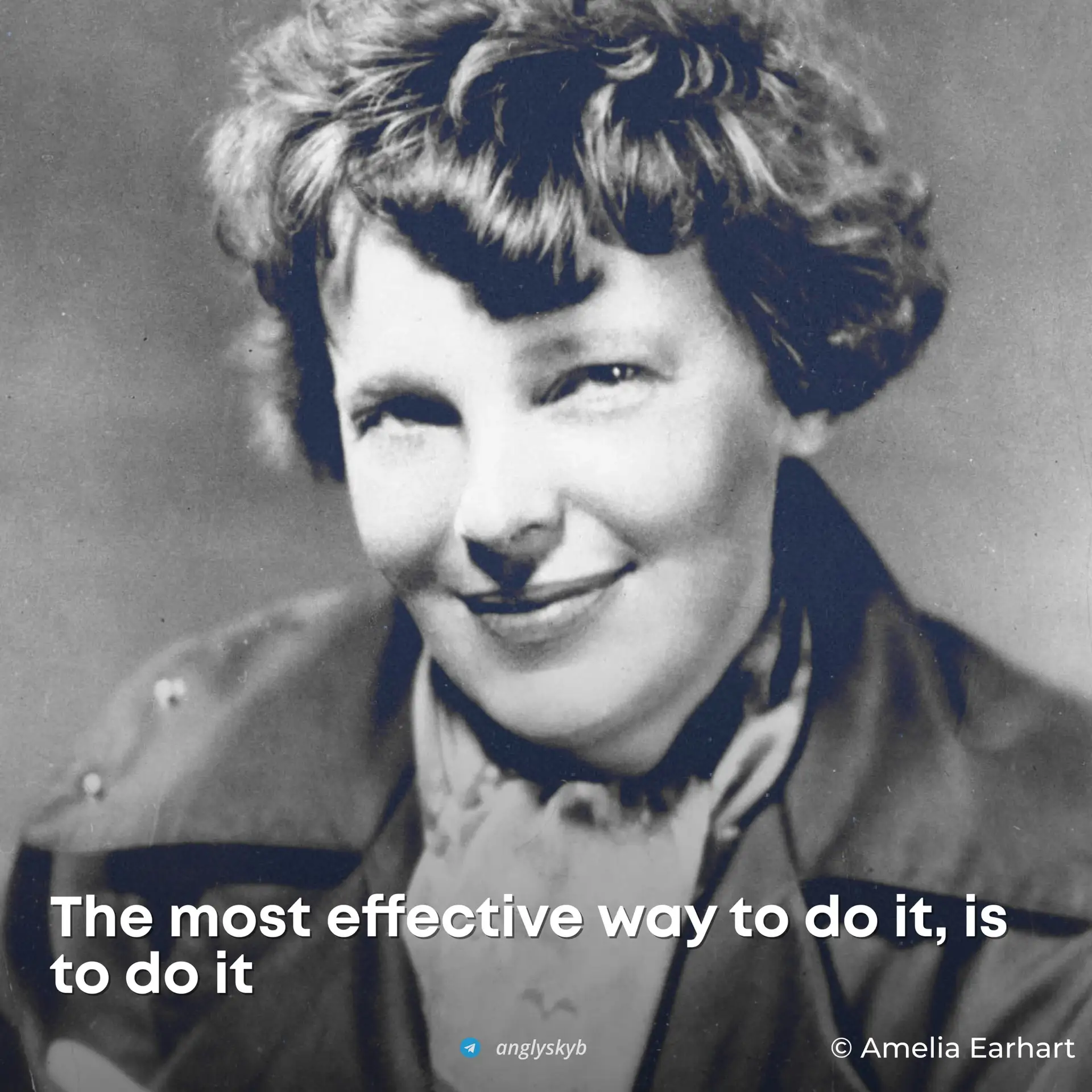 • Effective [ɪˈfɛktɪv] — Действенный, эффективный
• Way [weɪ] — Способ, путь

#AmeliaEarhart

Вечерн