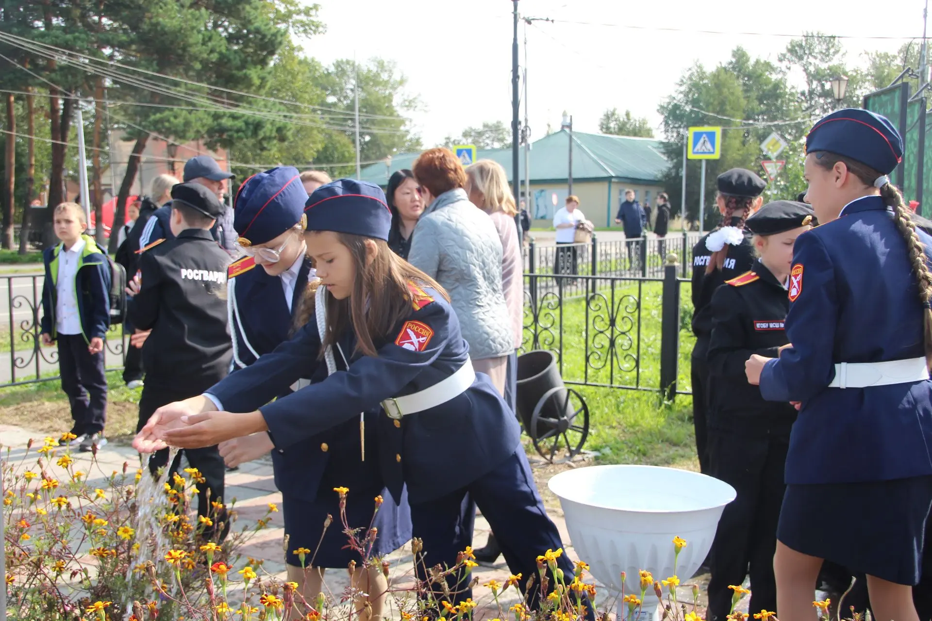 3 сентября у памятника «Труженикам тыла и детям войны» в селе Мильково прошла мемориаль...