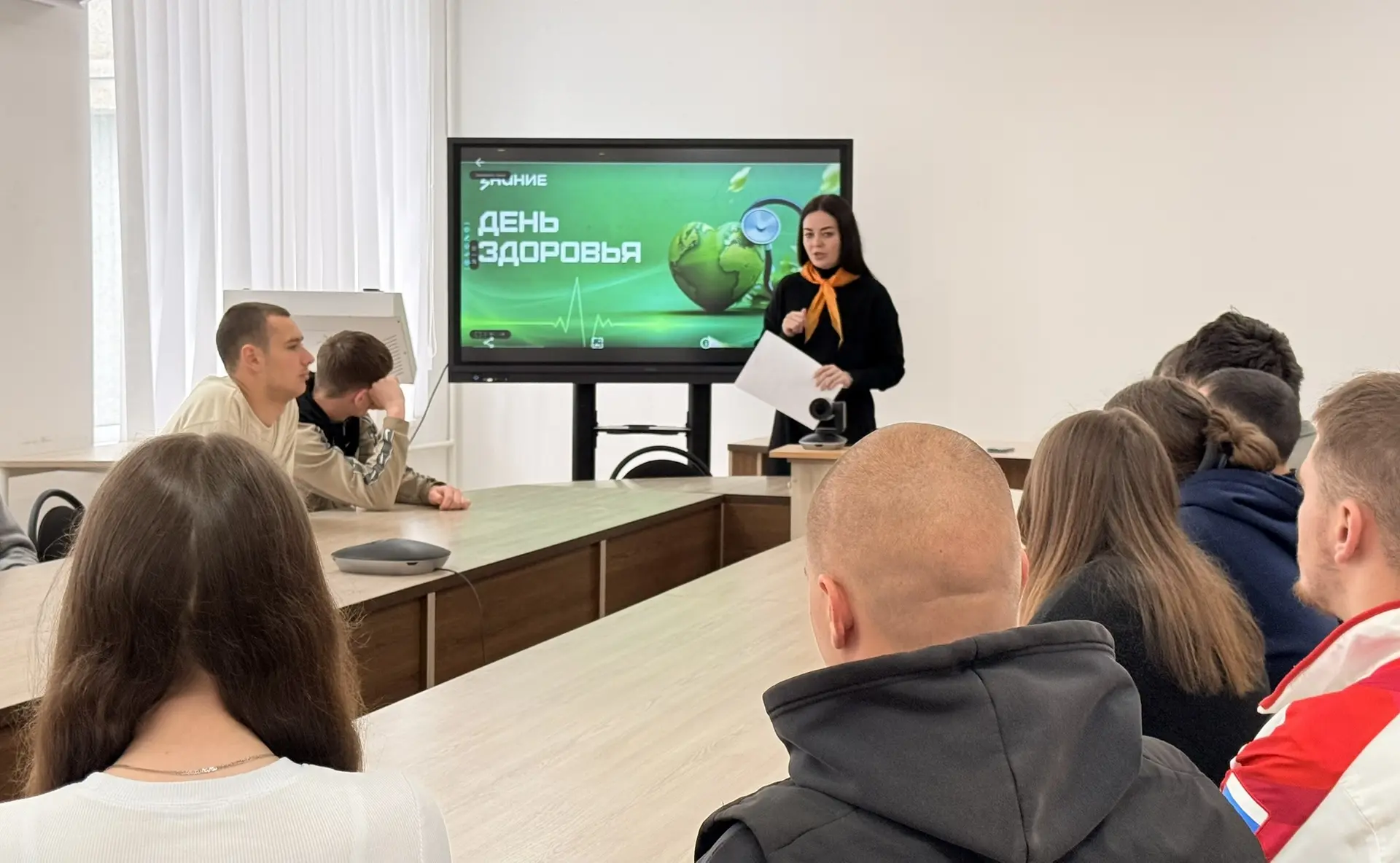 ❤️‍🔥Лекция о здоровье в ХАУ: маленькие шаги к большим результатам!  🗓В честь Всемирного дня здоровья