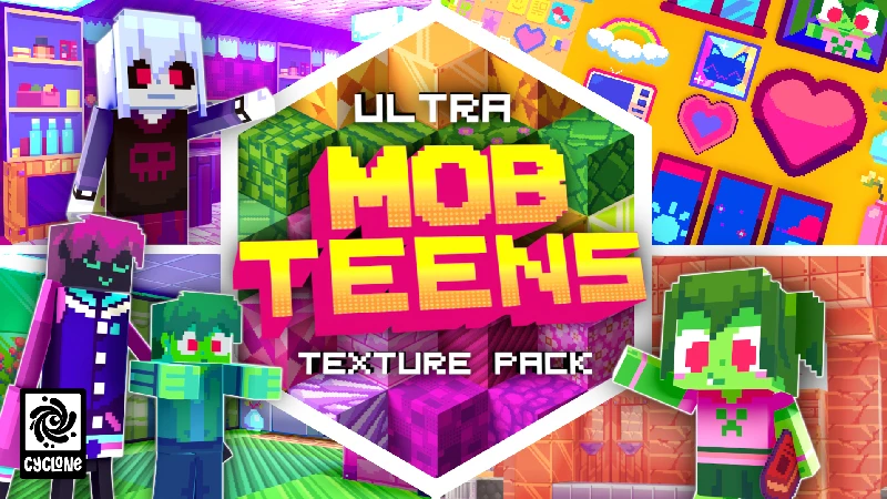 "Ultra Mob Teens Texture Pack"
