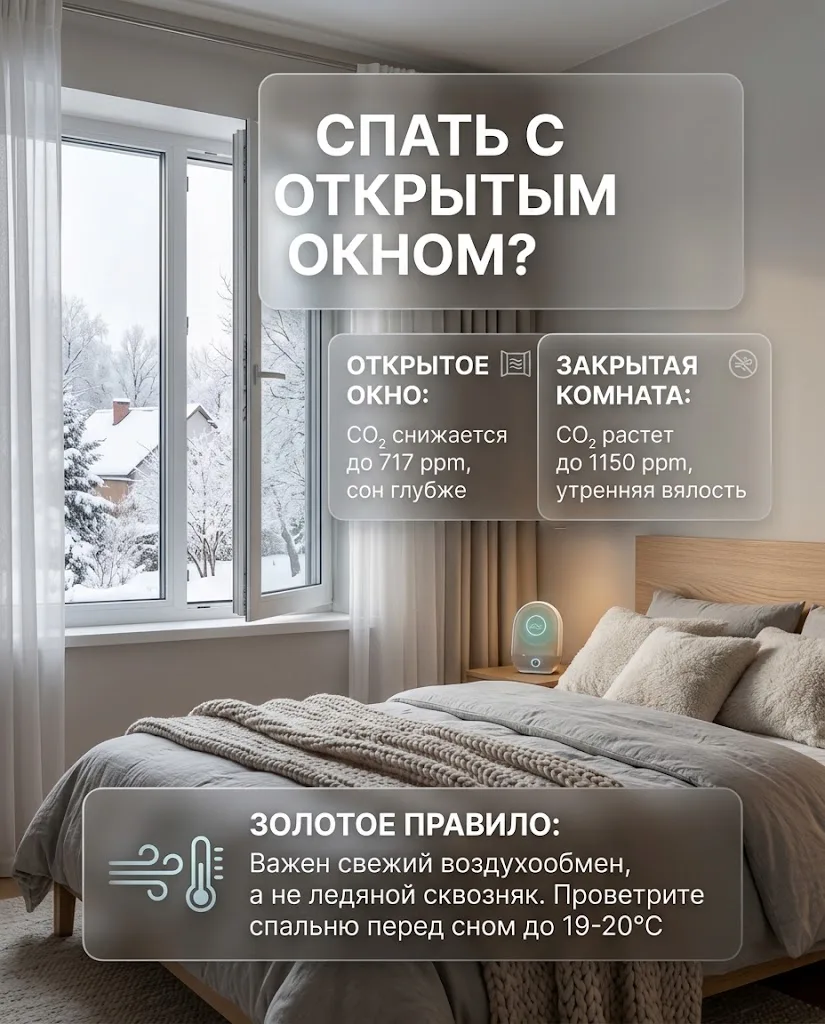 «Спать нужно обязательно с открытым окном» — звучит почти как народное правило здоровья.