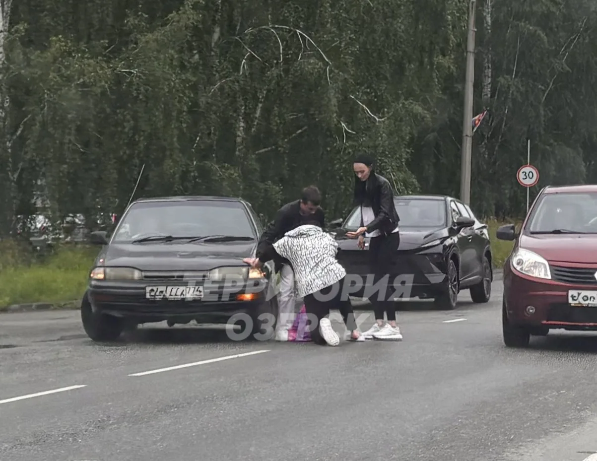 🚨В Озерске сбили женщину