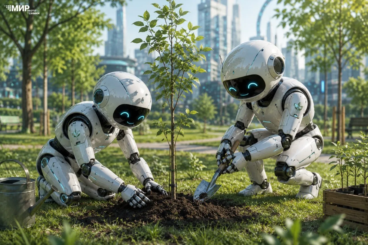 🌳 В Красноярске автоматизировали лесопосадочные работы