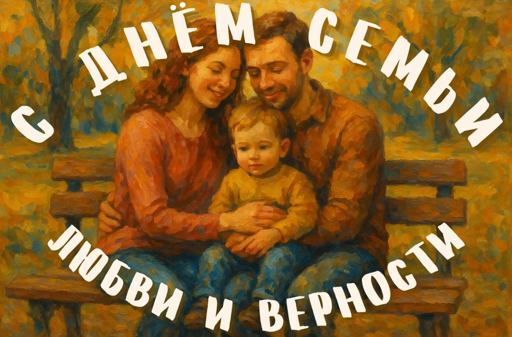 В семье крепнут доверие, поддержка и стремление к большим целям!