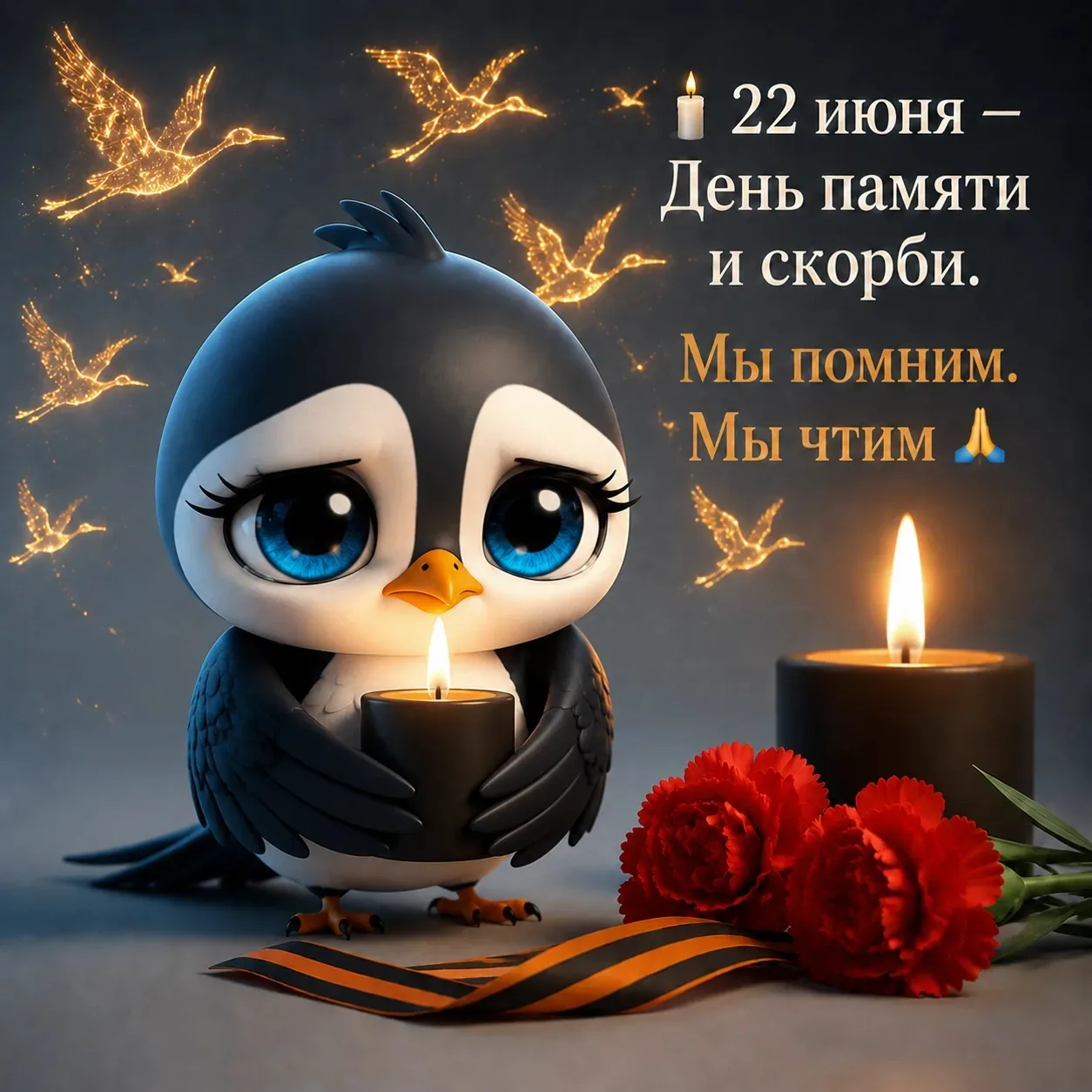 🕯️ Свеча памяти — от сердца каждого к сердцу всей страны.

🕯️ 22 июня — День памяти и скорби. Вспо