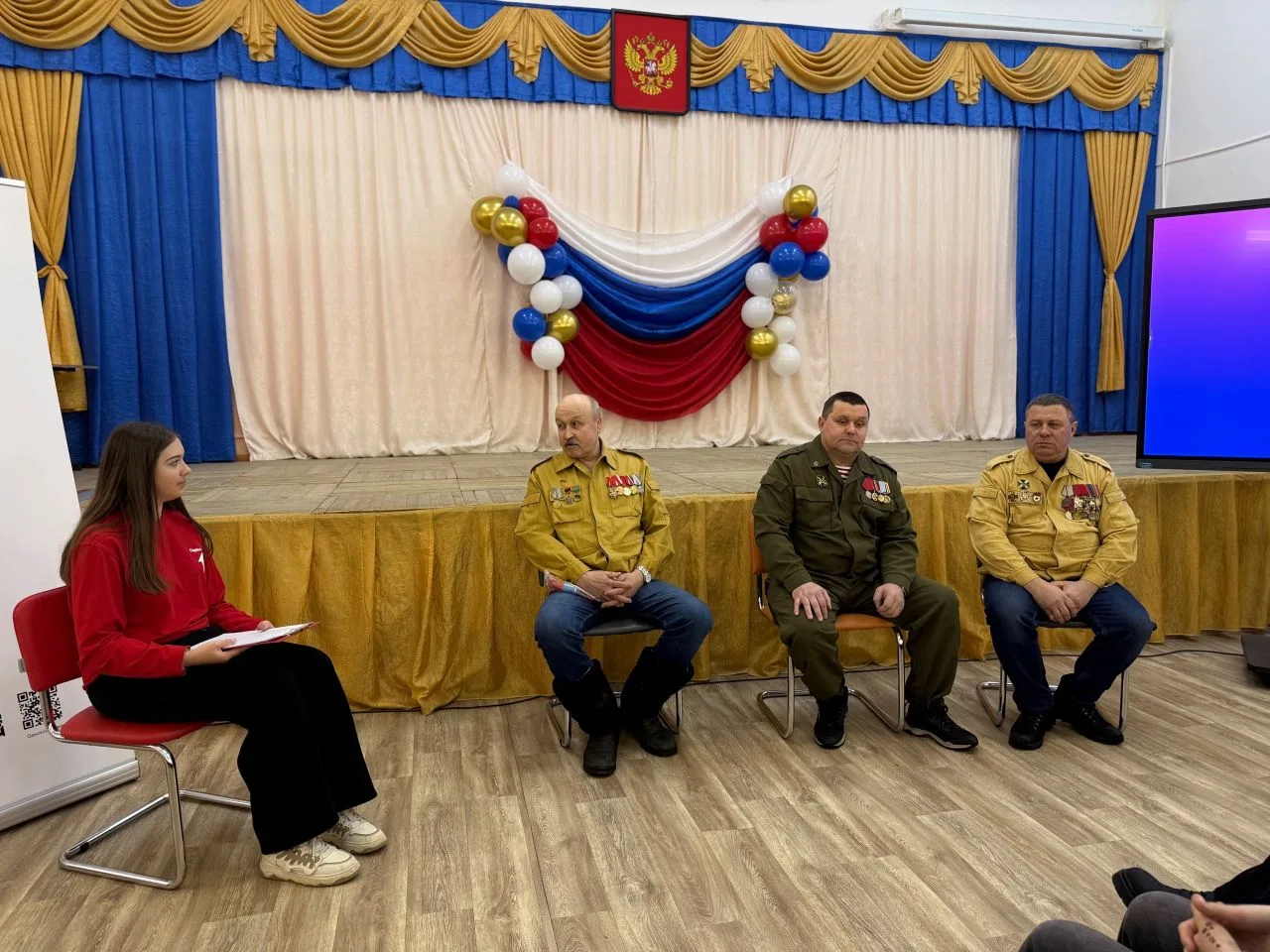 Классная встреча «Память жива...»    Сегодня в стенах нашей школы состоялась значимая встреча учащих