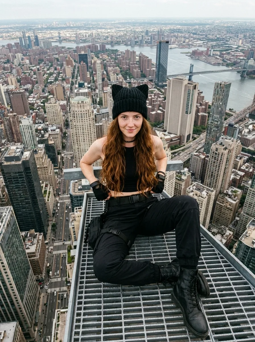 Трендовая фотка на вышке