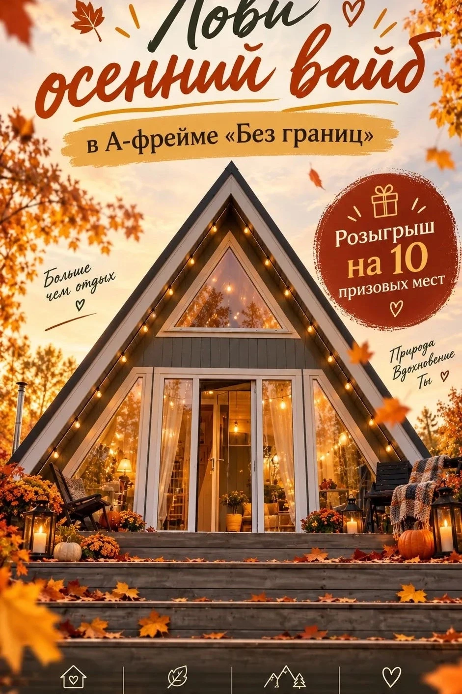 🍂 Осенний вайб уже здесь — лови его в нашем а-фрейме "Без границ"! 🍂