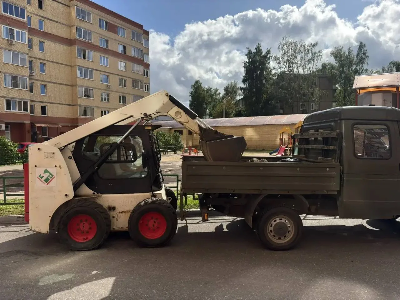 Установка бордюрного камня👌