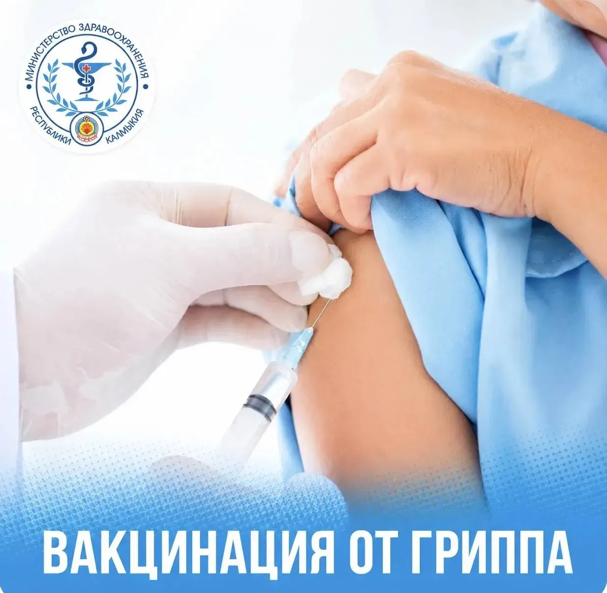 В Калмыкии началась вакцинация против гриппа.