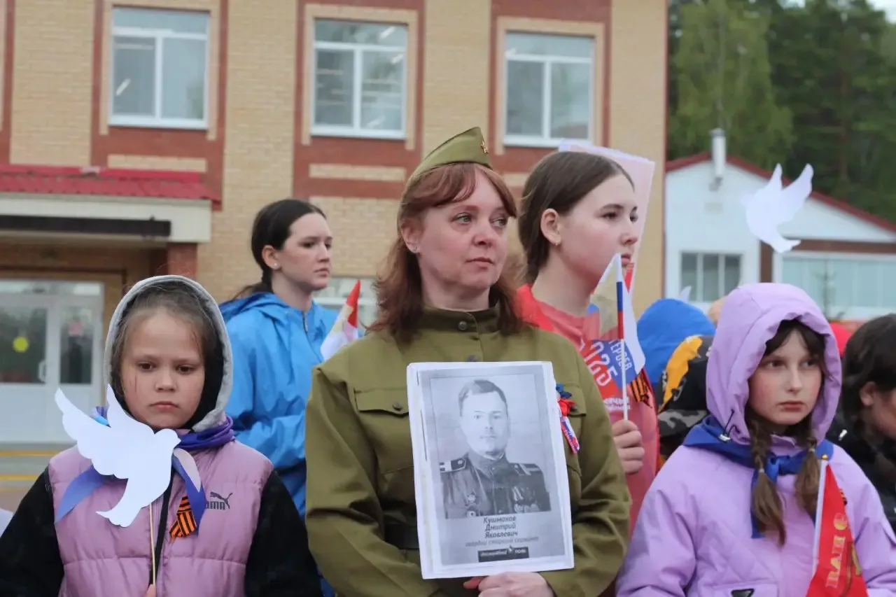 БЕССМЕРТНЫЙ ПОЛК  🕊️ 9 Мая — особенный день для всей страны. День памяти, гордости и благодарности п