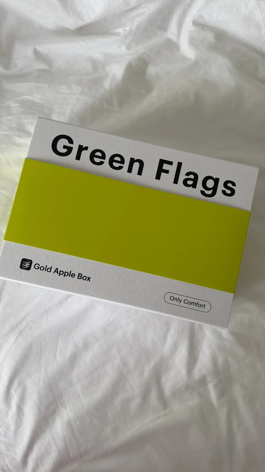 GOLDAPPLEBOX green flags 🍐
