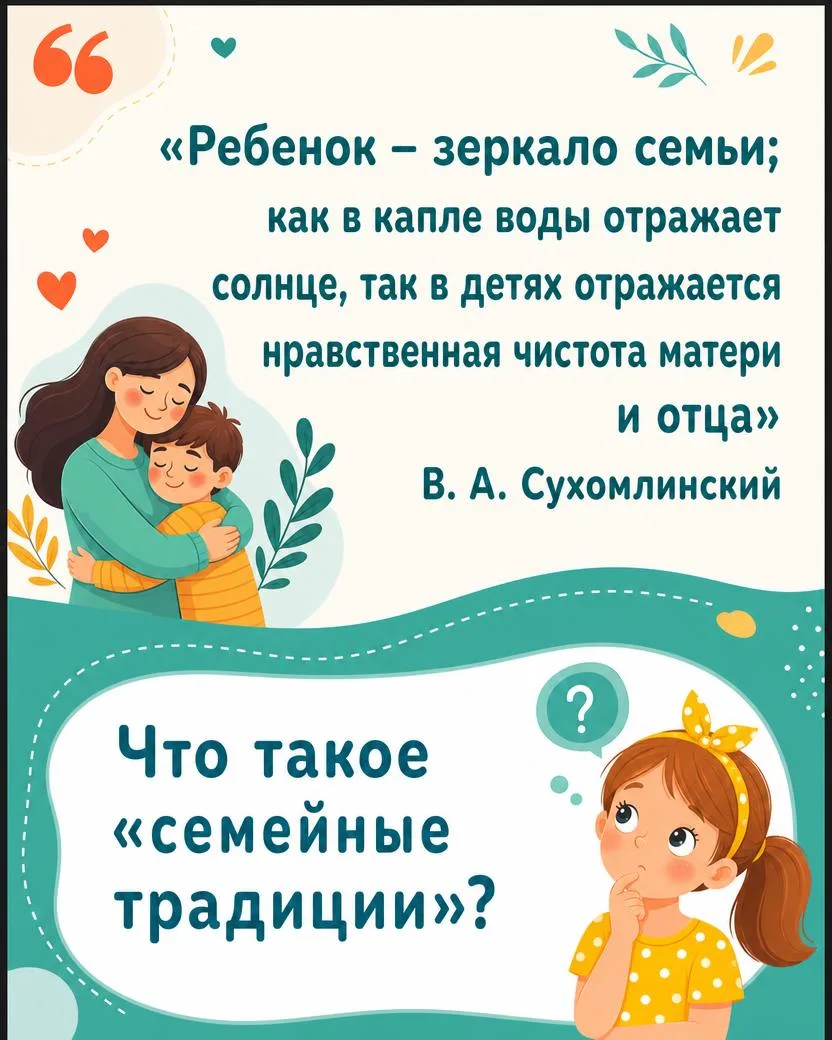 👨‍👩‍👧‍👦 Сила семейных традиций