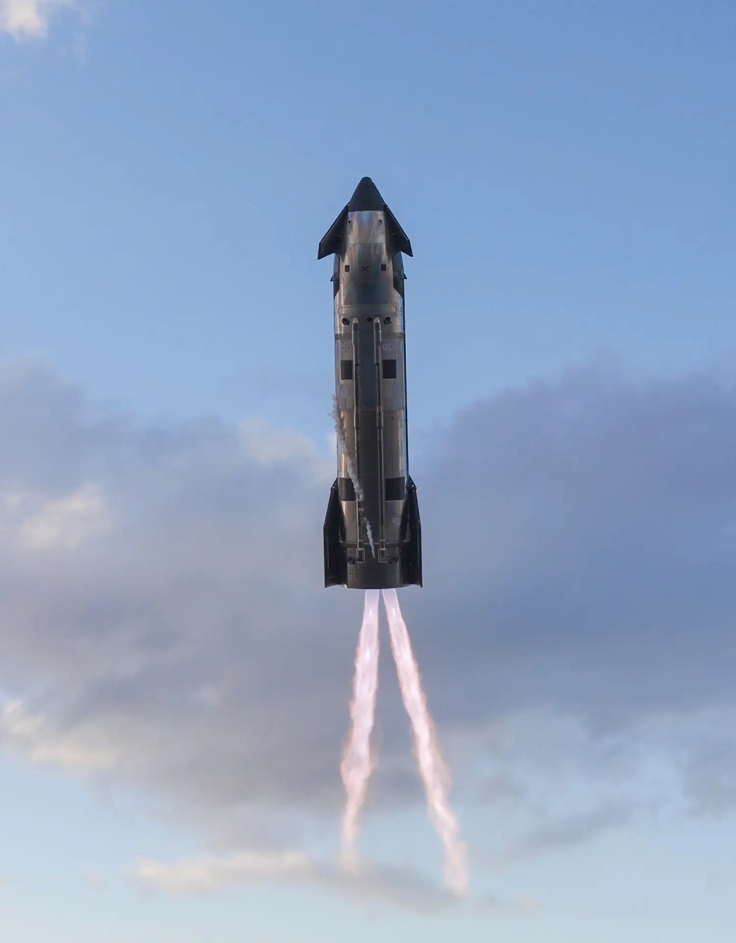 Новые кадры посадки Starship S39 в Индийском океане. Особенность этого теста, что впервые за много п