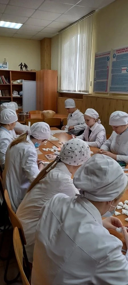 ❗В ЕТЖТ-филиал РГУПС у студентов сестринского дела СД-21 под руководством преподавателей высшей кате