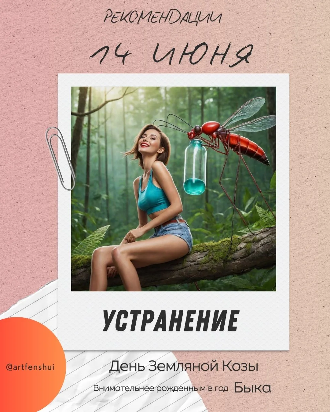 ☀️ Здравствуйте, друзья!

14 июня — 2️⃣ День Устранения

Это день завершения и очищения. Идеальное в