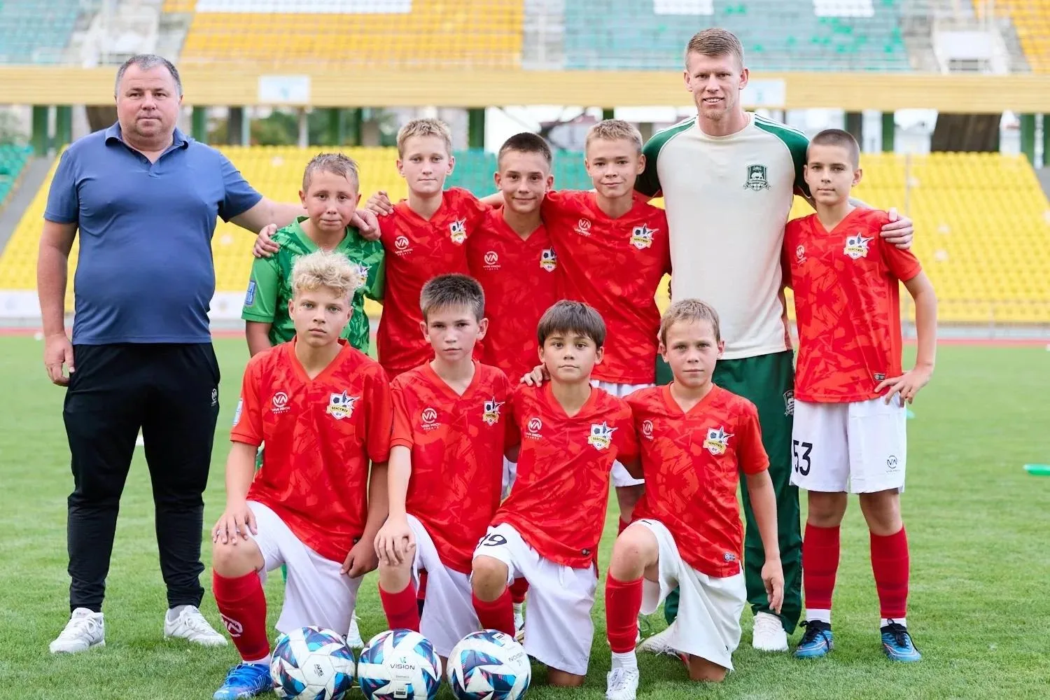 ⚽ Финал Кубка губернатора Краснодарского края по футболу прошёл на стадионе «Кубань» в Краснодаре

В