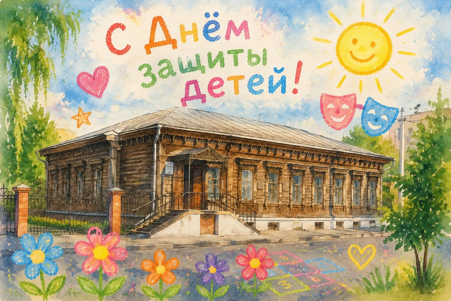✨ С Днём защиты детей!