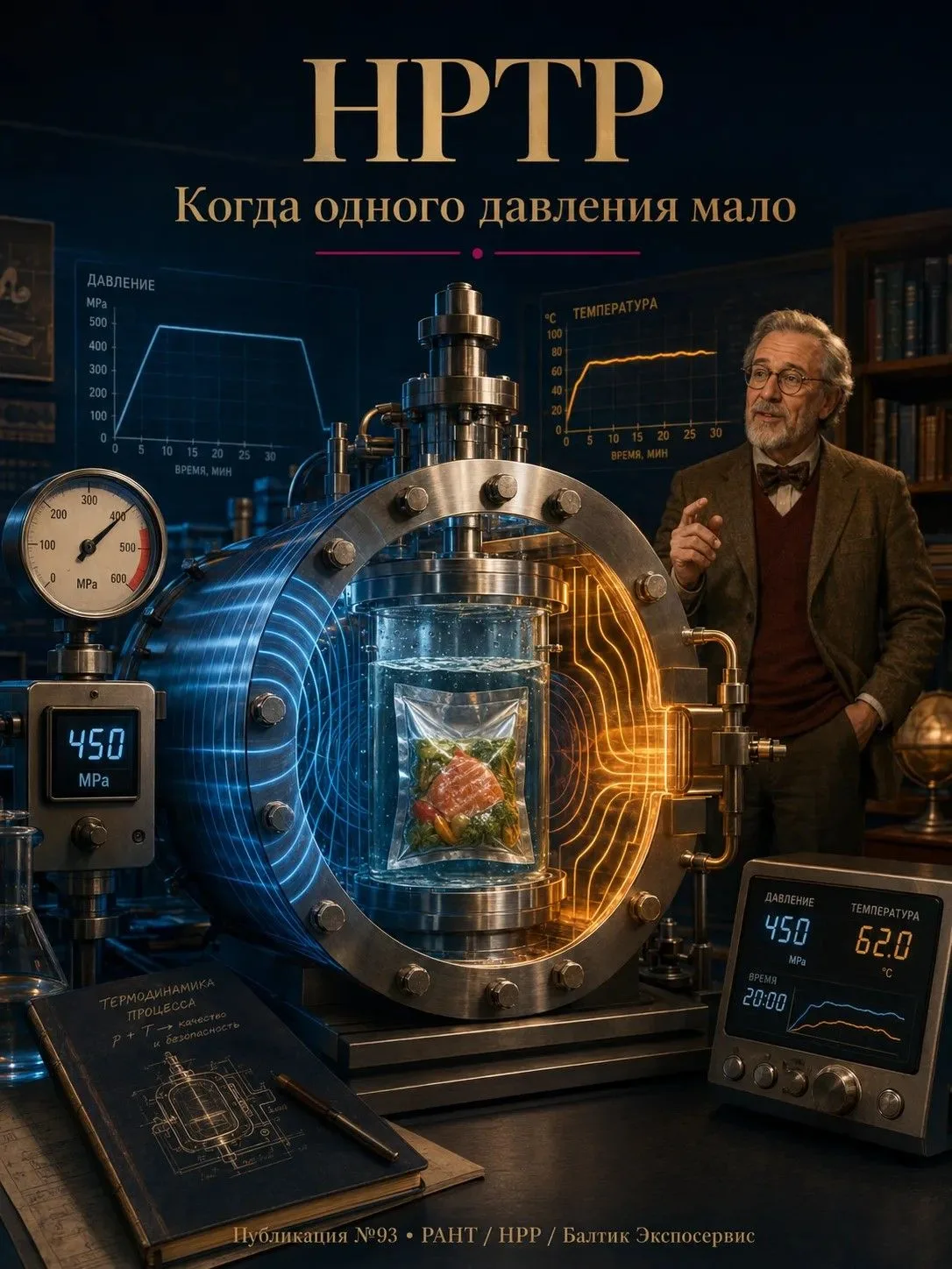 HPTP: когда к давлению добавляют температуру