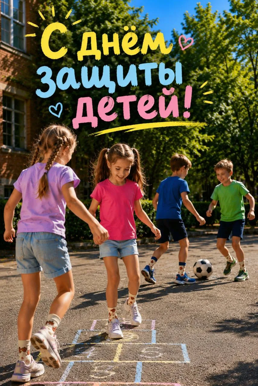 Первый день лета☀️Праздник детства и улыбок.