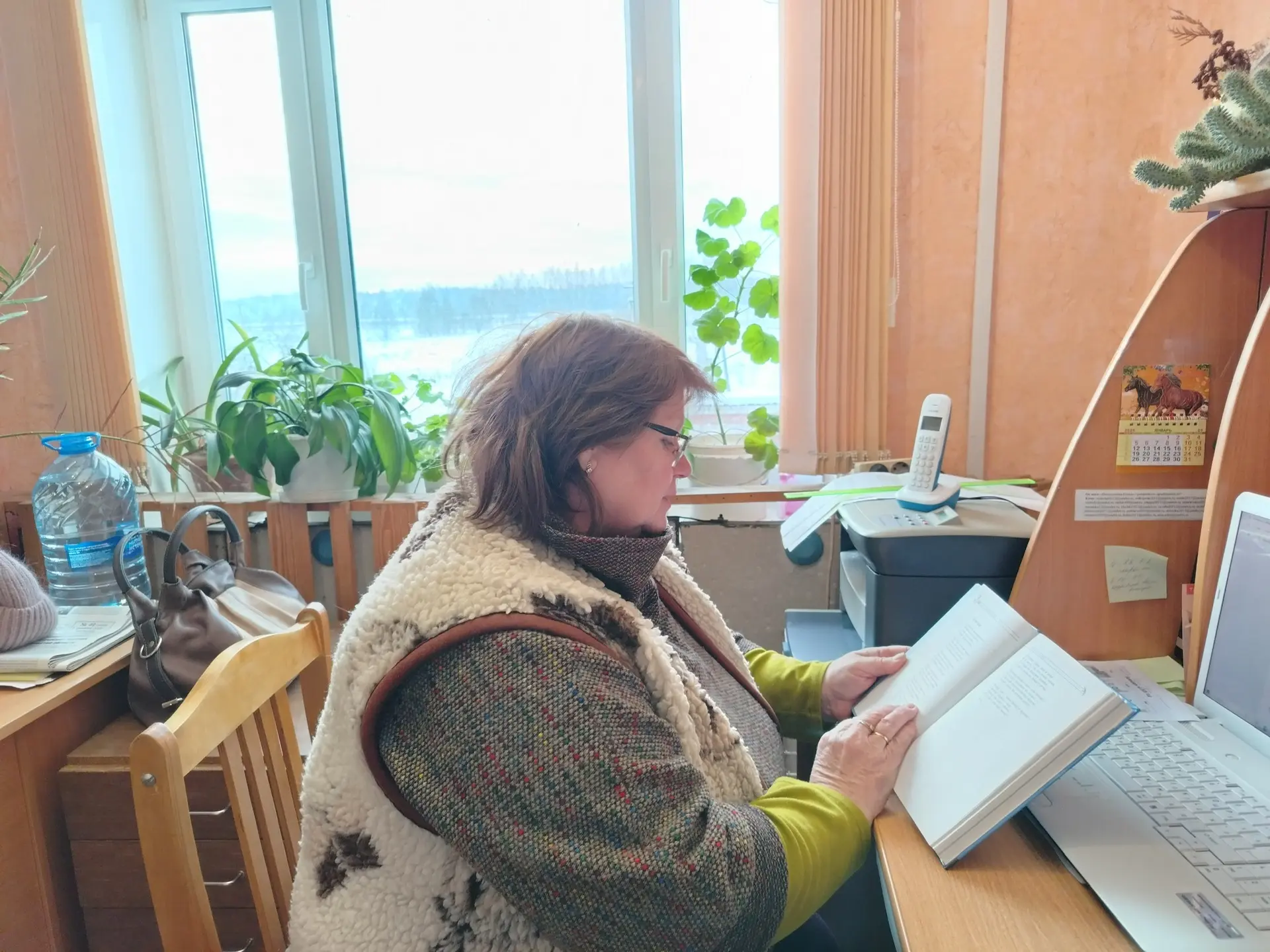 🗓️19 января, в день рождения поэта Михаила Васильевича Исаковского, библиотекарь Слободской поселен