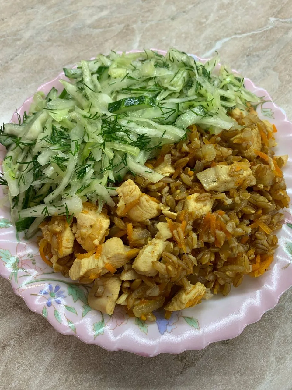 🍲Полба с курицей «аля плов»