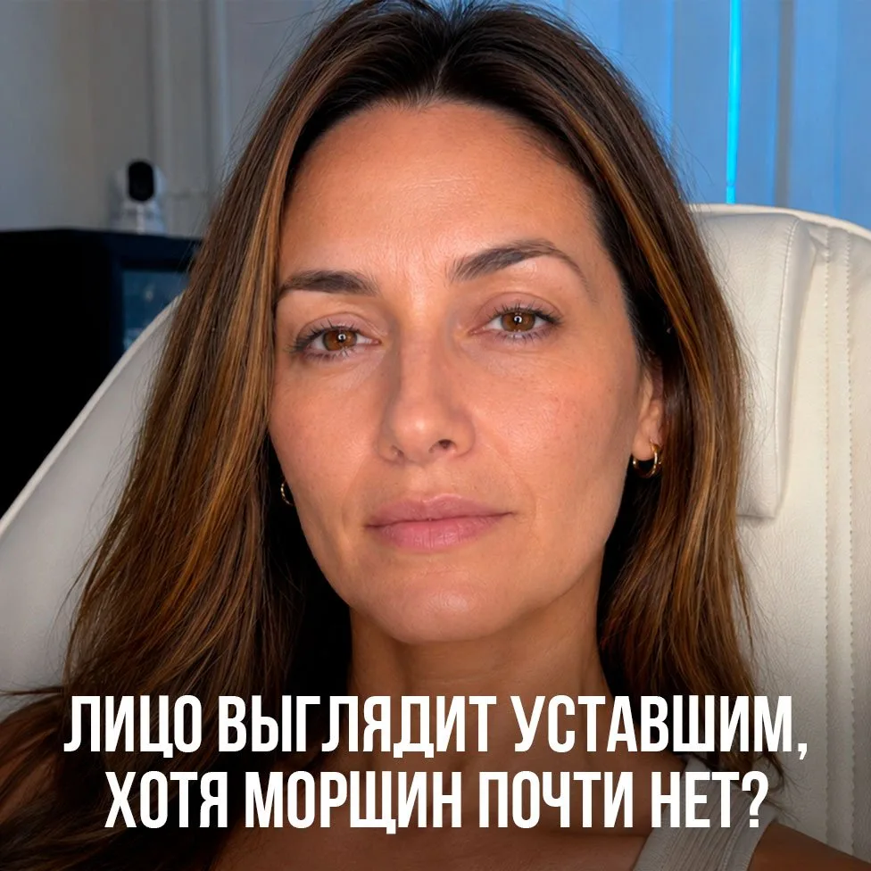 Почему лицо может выглядеть уставшим, даже если морщин почти нет?