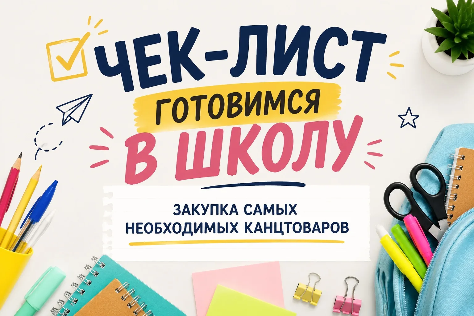 🧠 НЕОЧЕВИДНЫЙ ЧЕК-ЛИСТ: ЧТО КУПИТЬ В ШКОЛУ, А ЧТО — НЕТ