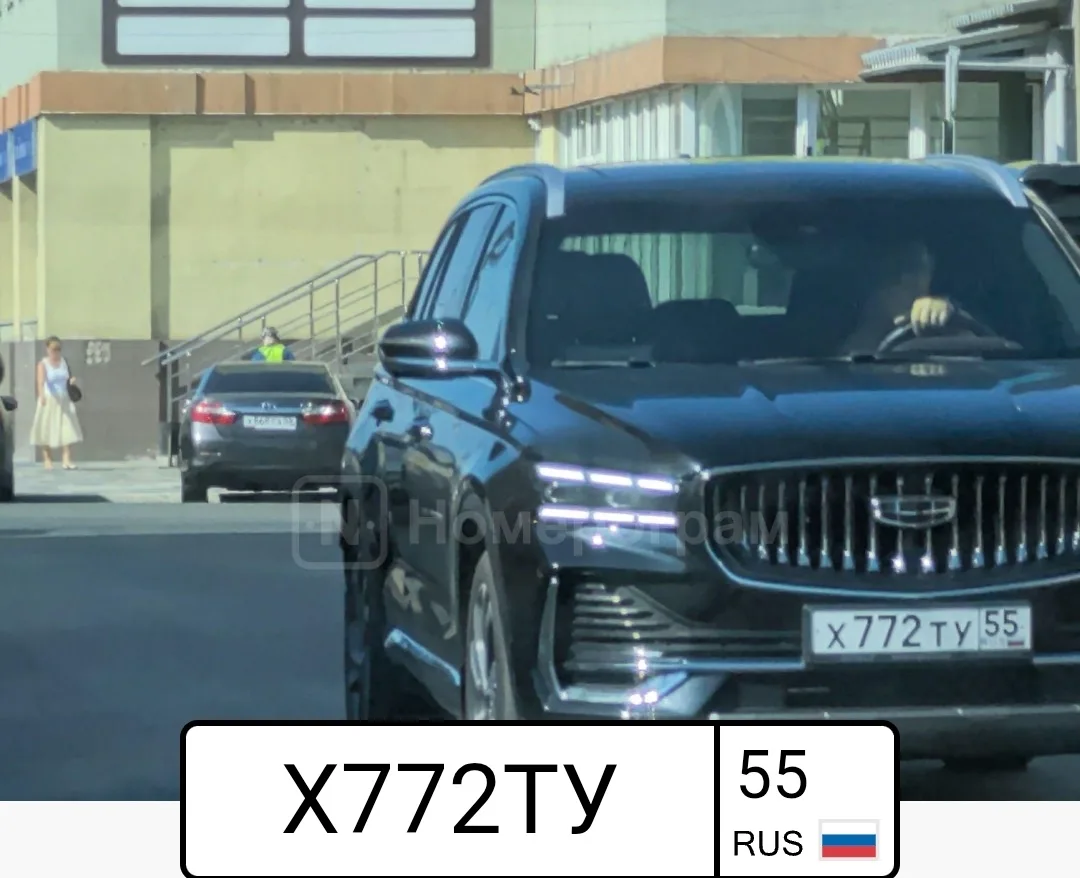 Х772ТУ 55RUS Этот дядя на джипе решил сегодня в районе 11:35 поиграть в учителя на ул. ...