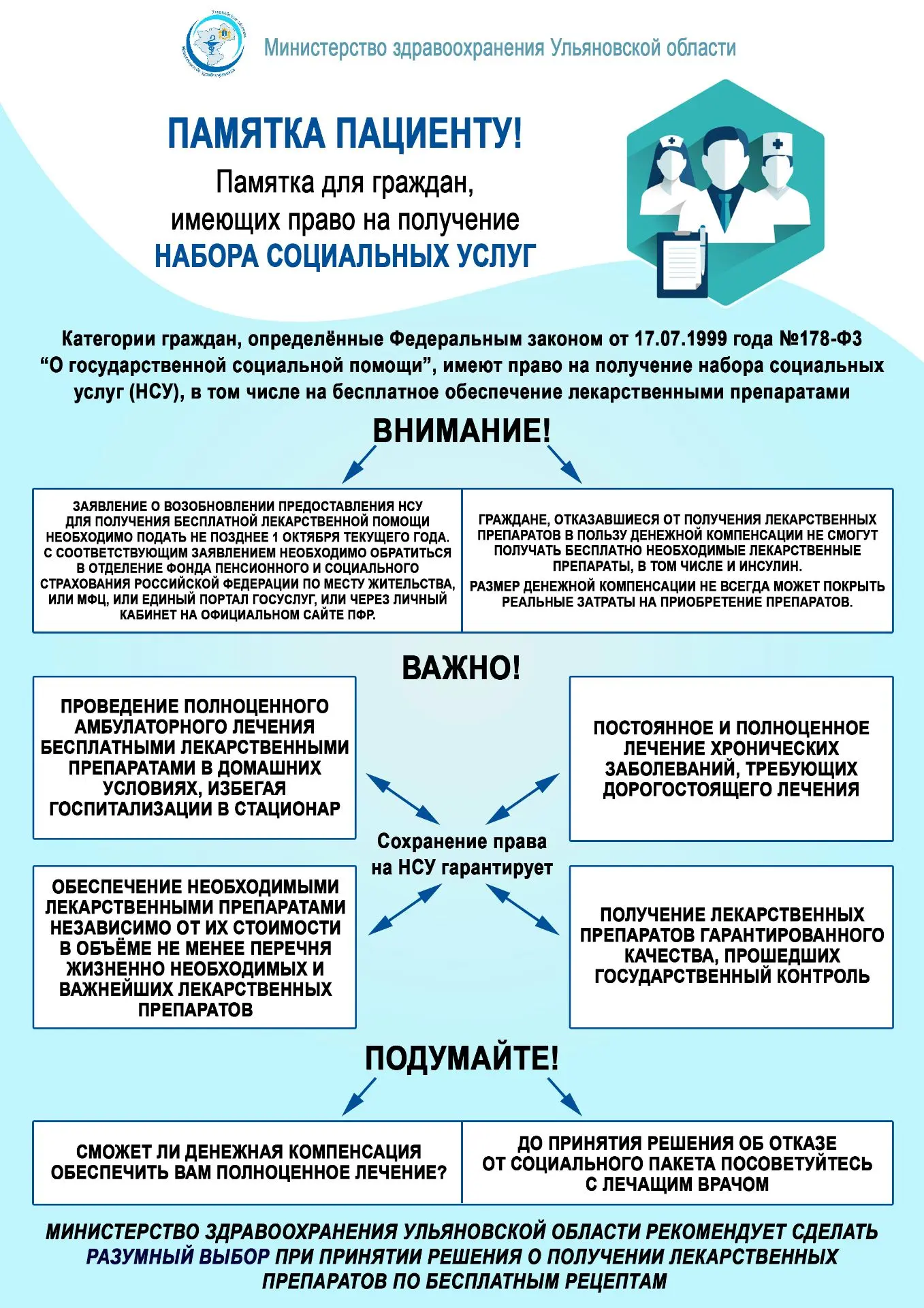 Важно до 1 октября: выбирайте здоровье!