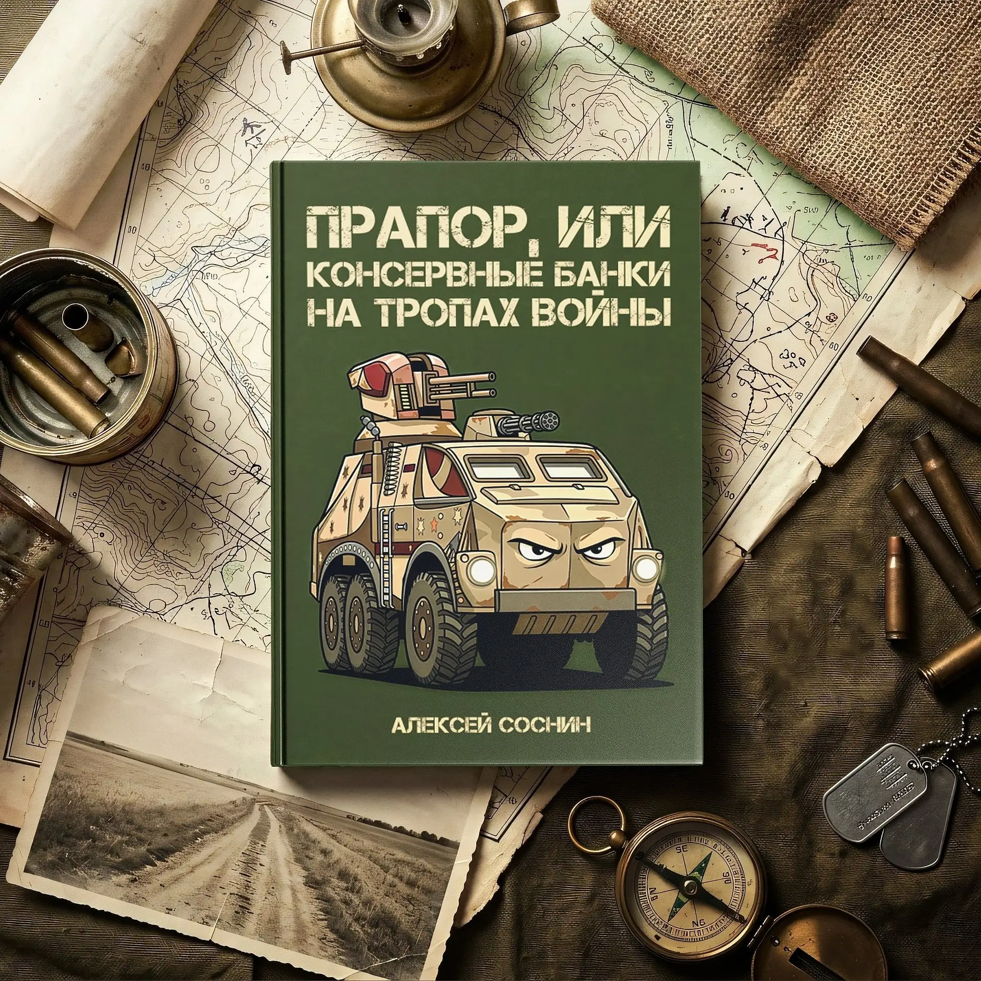 💥5 причин прочитать книгу Алексея Соснина "Прапор, или Консервные банки на тропах войны":