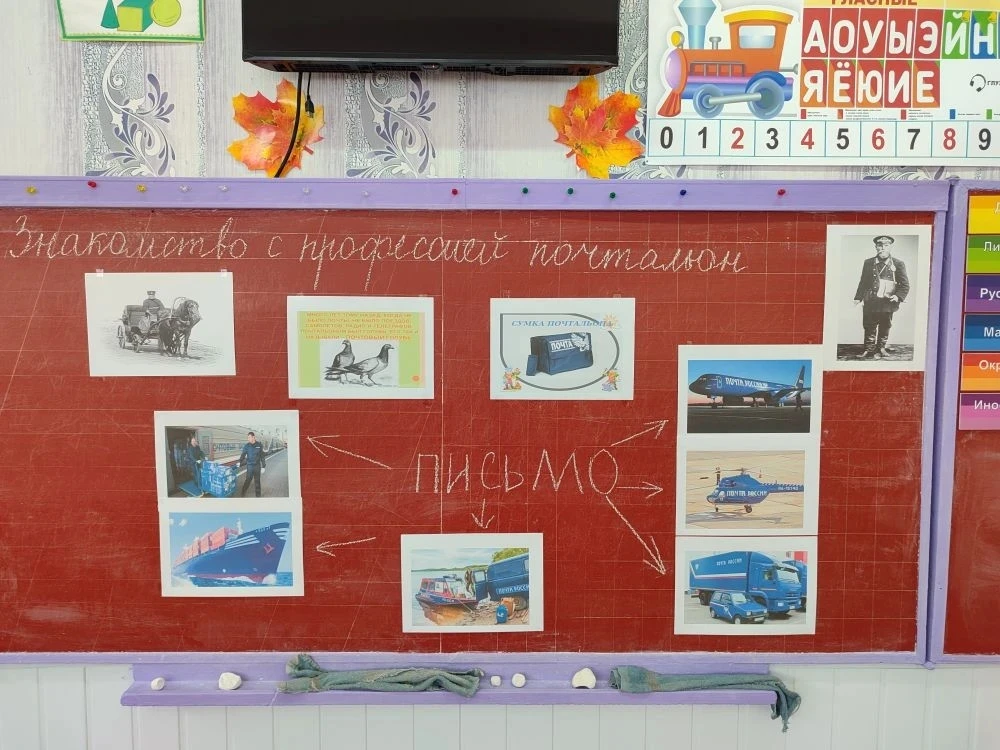 В группе продлённого дня 1-А класса было знакомство с профессией почтальон. Дети узнали...