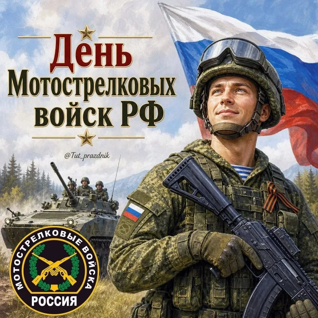 🪖 19 августа — День мотострелковых войск России