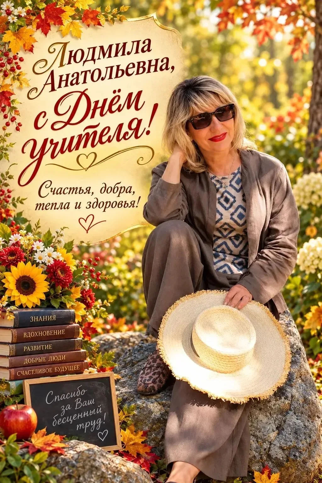 🌷✨ Уважаемая Людмила Анатольевна! ✨🌷