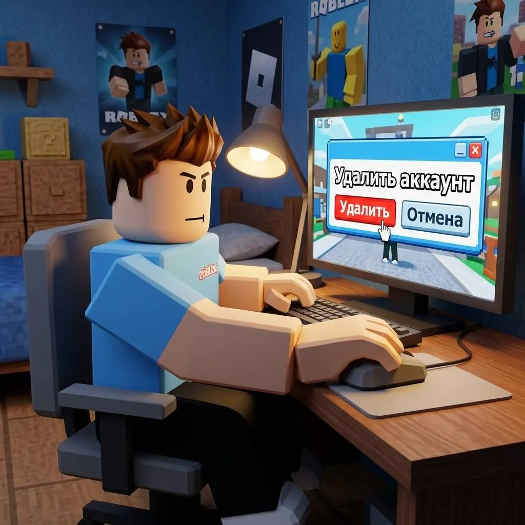 🚫 Удалять аккаунты можно будет в Roblox