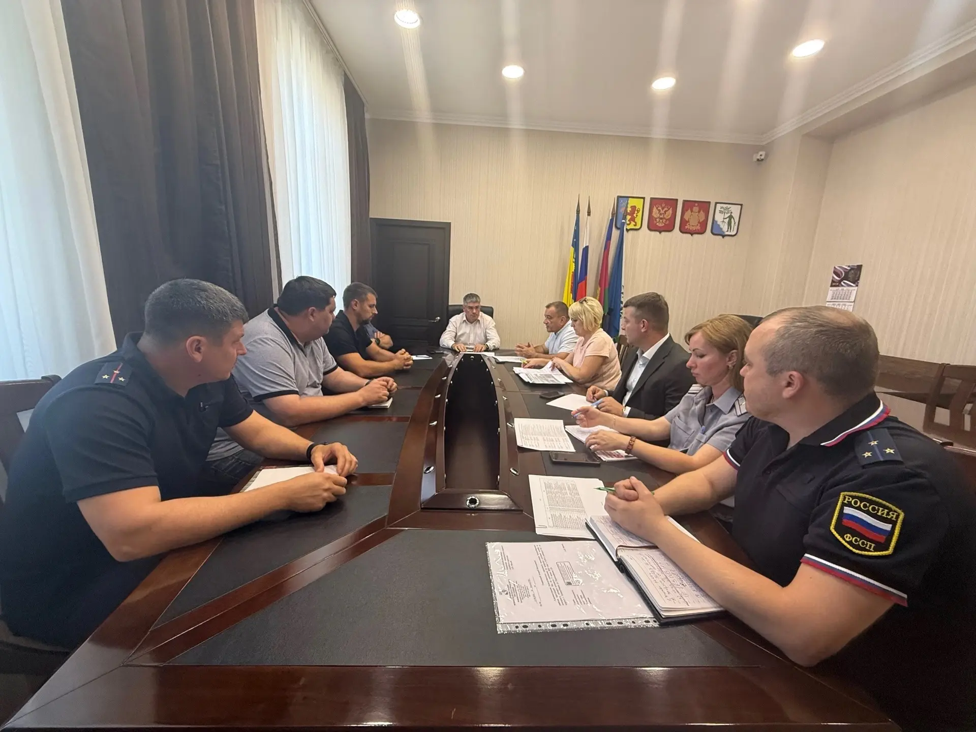 Глава Новокубанского городского поселения Новокубанского района Александр Владимирович Минин совмест