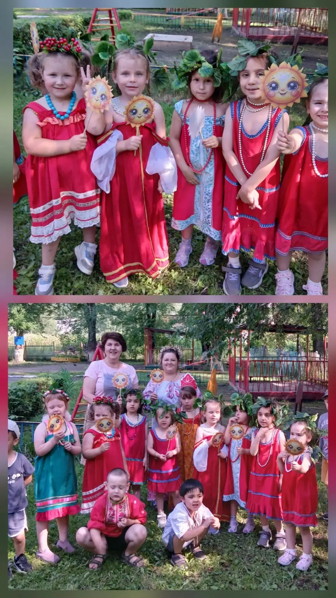 Сегодня в корпусе #2 нашего детского сада прошло замечательное развлечение, посвященное празднику Ив
