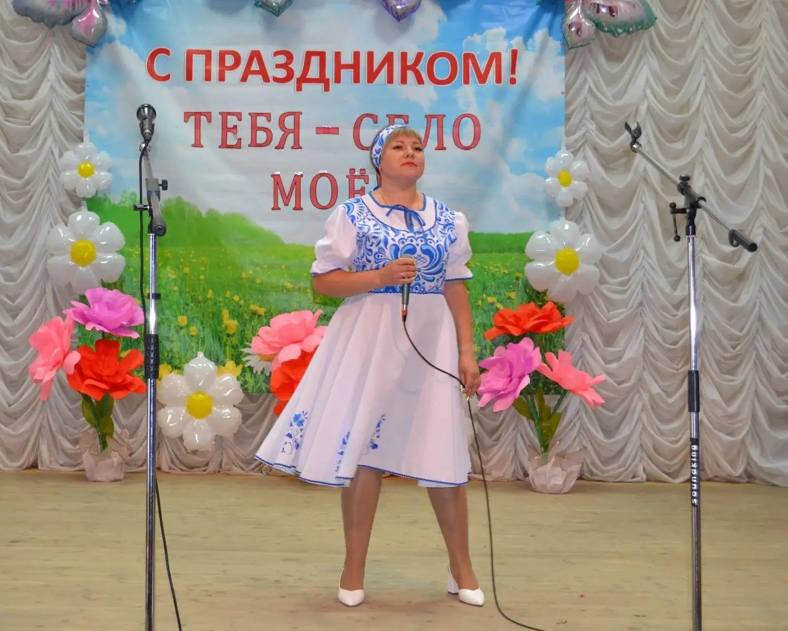 В Дегтяренском сельском Доме культуры прошло мероприятие, посвященное дню рождения села...